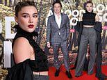 Florence Pugh Flashes Glimpse Of Her Toned Stomach In Crop Top As She