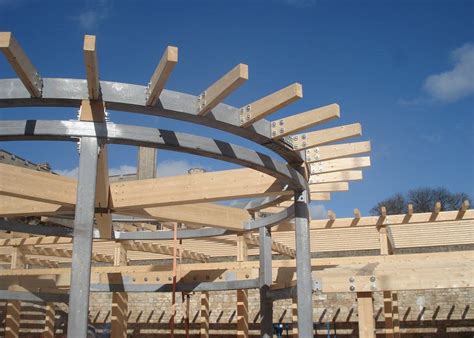 Glulam Glued Laminated Timber Pasquill Roof Trusses