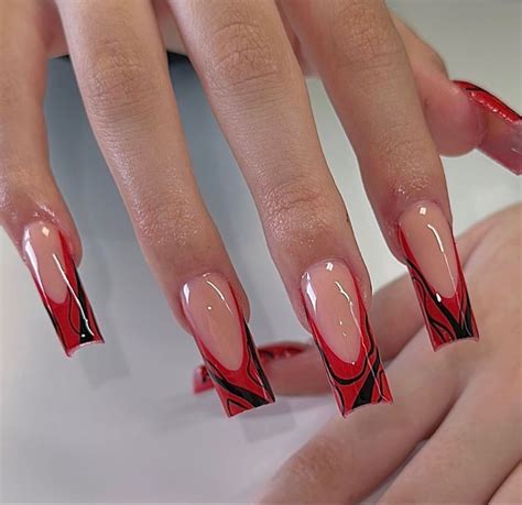 Pin By Ava Avila On Acrylic Nails In Short Square Acrylic Nails