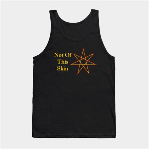 Otherkin Subculture Community Seven-Pointed Star Not Of This Skin - Otherkin - Tank Top | TeePublic