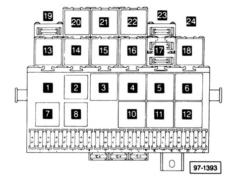 Vw Citi Golf 1 4i Fuse Box Diagram