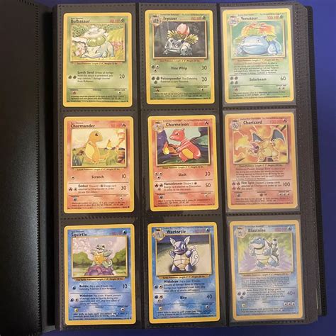 Pokemon Cards Huge Vintage Binder Base Jungle Fossil 151150 Original