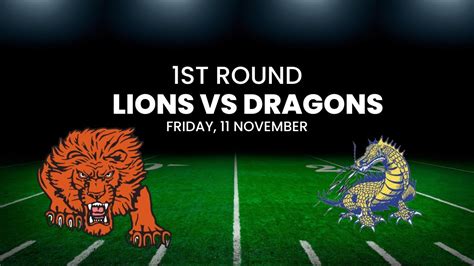 Gravette Lions Vs Dewitt Dragons 4a Playoffs Round 1 Youtube