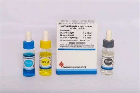 Anti Abd Blood Group Test Kit At Blood Group Test Kit In