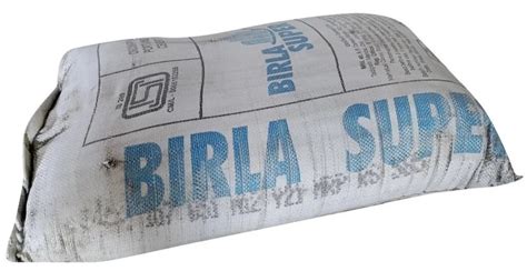 Grey Birla Super Cement Opc Cement Packaging Size Kg Grade At