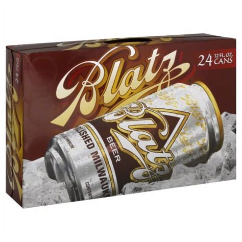 Blatz Beer, 24 cans / 12 fl oz - Pick ‘n Save