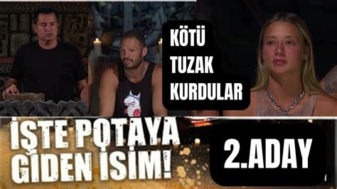 SURVİVOR ALLSTARDA BUGUN İKİNCİ ELEME ADAYI DA POTAYA GİRDİ YARIŞMACI