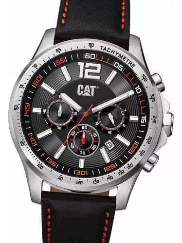 Reloj Caterpillar Ad14334138 Boston Chronograph Leather Cat Locales