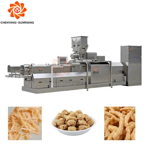 Textured Soy Protein Food Machine Soy Meat Machine Textured Soy Protein Production Line China