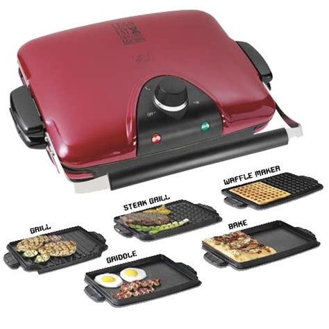 George Foreman G5 New Electric Grill Grp90wgr