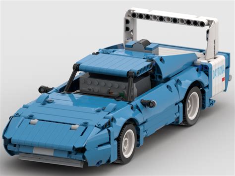 Lego Moc Dodge Charger Daytona 1969 Pf By Cyborg Samurai Rebrickable Build With Lego