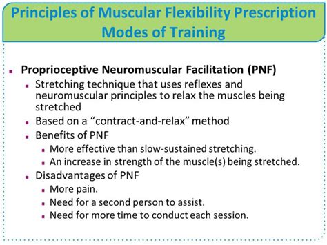 Pnf Stretching Proprioceptive Neuromuscular Facilitation Bodywork