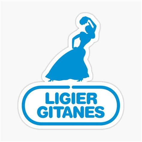 Ligier Gitanes F Team Logo Gypsy Dancer Ligier Blue