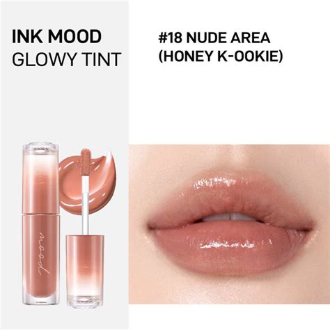 PERIPERA Ink Mood Glowy Tint Nude Area Тинт для губ помада для губ корейская косметика