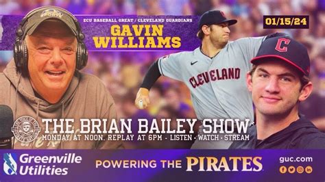 The Brian Bailey Show 1 15 24 Ecu Baseball Great And Cleveland