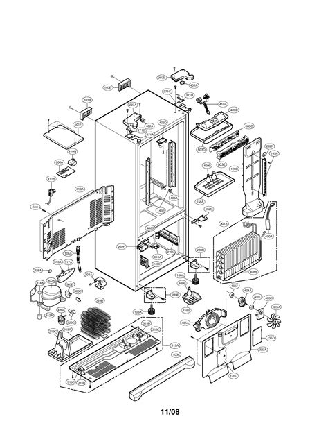 Lg Refrigerator Lfc25760st Parts Diagram Diagramwirings