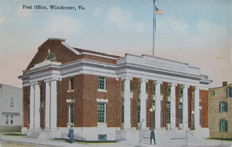 Winchester, Virginia Post Office Post Card