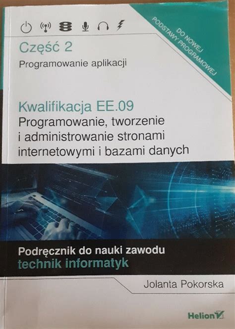 Podręcznik do nauki zawodu technik informatyk 1 2 Sosnowiec Kup