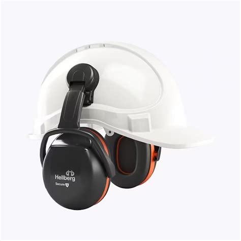 Coquilles Antibruit Secure Pour Casque De Chantier Par Paire Orange