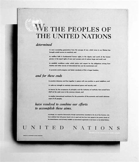 United Nations Charter 1945