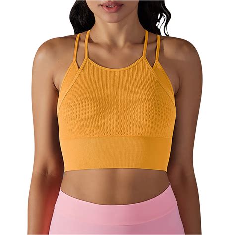 Posijego Womens Cami Tank Top Sleeveless Backless Spaghetti Strap