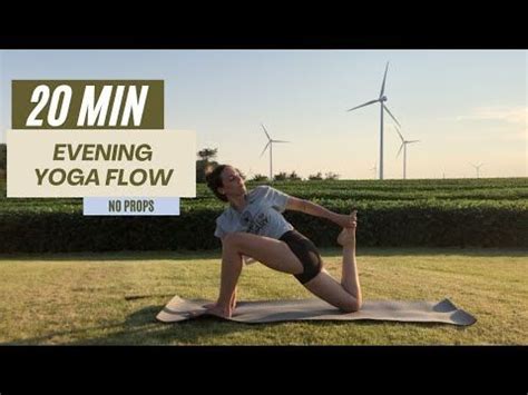 Min Evening Yoga Flow No Props I Gillian Elizabeth Evening Yoga