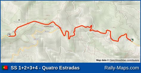 Mapa Harmonogram Profil Elewacji Os Quatro Estradas