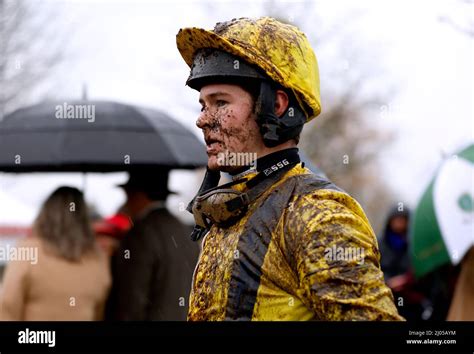 Jockey Brendan Powell After Competing In The Johnny Henderson Grand