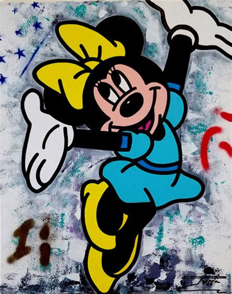 Minnie Mouse Graffiti