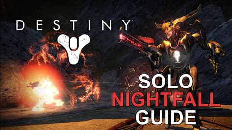 Destiny Guide Winter S Run SOLO Nightfall Heroic YouTube