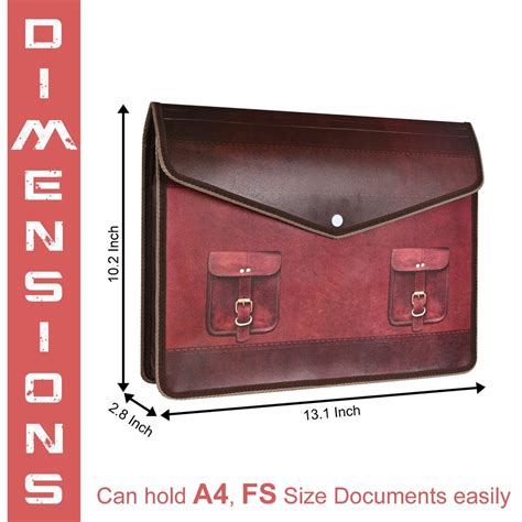 Fedus Documents Holder Envelope Folder Stylist Printed File Storage Bag