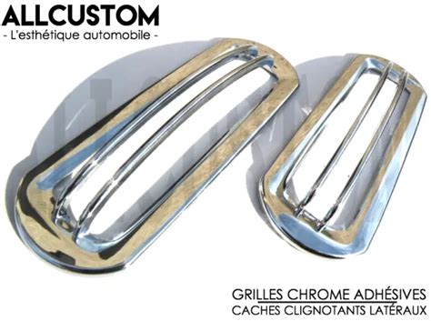 Grilles Chrome Caches Clignotants Lateraux Pour Range Rover Sport