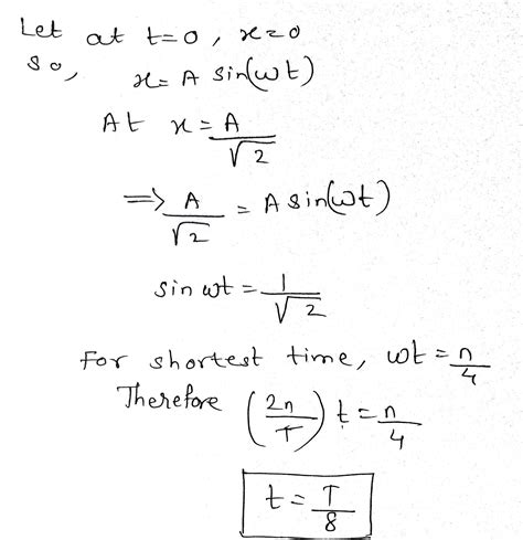 Aa Particle Executes Simple Harmonic Motion With A Speed Of T S And