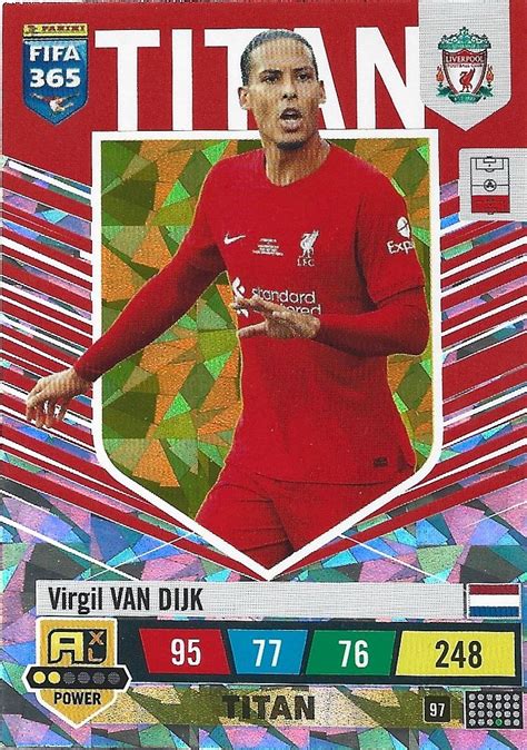 Panini Fifa Titan Van Dijk Liverpool Gda Sk Kup Teraz