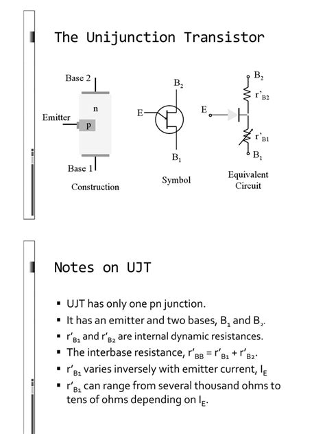 The Unijunction Transistor | Electric Power | Electrical Components