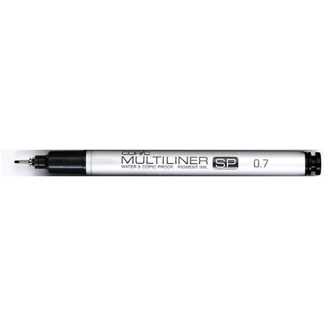 Caneta Tecnica Copic Multiliner Sp Recarreg Vel Mm Preto Spml