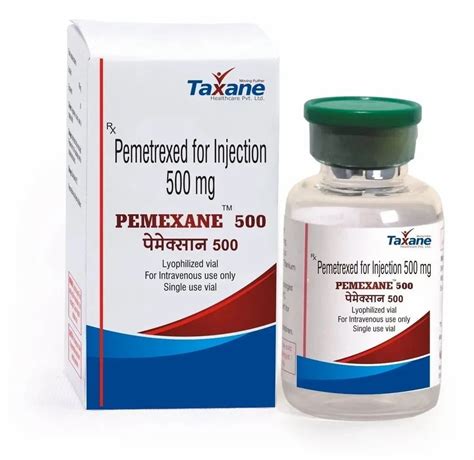 Prexx Pemetrexed 500 Mg At Rs 12350 Vial Pemetrexed Injection In Nagpur Id 2850532397912