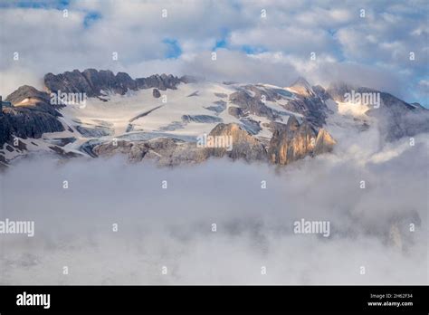 Marmoladahighest Peak Of The Dolomiteson The Border Between Veneto