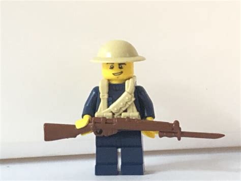 Lego Ww1 British Royal Marine Minifigure Soldier Ebay