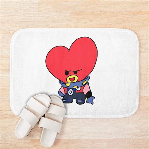 Bt21 Tata Bath Mat Bt21 Merch