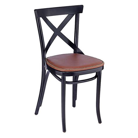 Bent Cross Back Bentwood Side Chair Restaurant Furniture