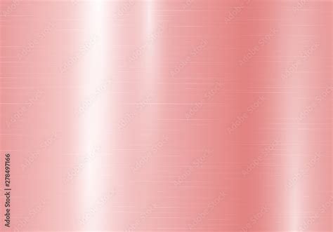 Background With Metallic Rose Gold Effect Vector Illustration With