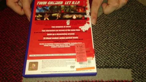 Nostalgamer Unboxes Twin Caliber On Sony Playstation 2 Two UK PAL