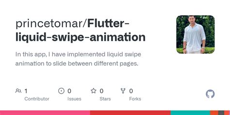 Github Princetomar Flutter Liquid Swipe Animation In This App I