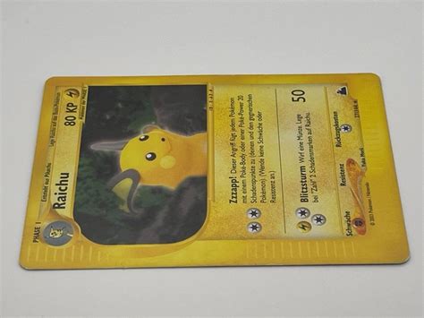 Raichu 27 144 Rare Pokémon Skyridge ab 1 Kaufen auf Ricardo