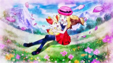 Serena And Fennekin By Willdynamo55 On Deviantart