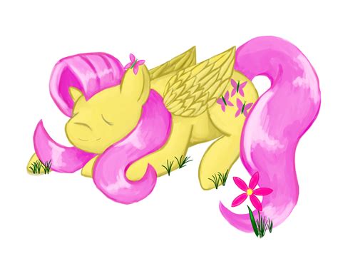 Sleepy Fluttershy By Foreverroseify On Deviantart