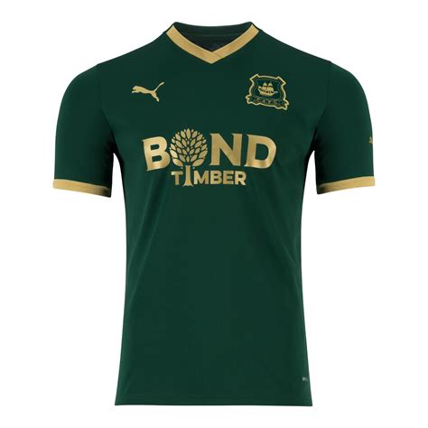 Plymouth Argyle Puma Home Kit Football Shirt Culture Latest