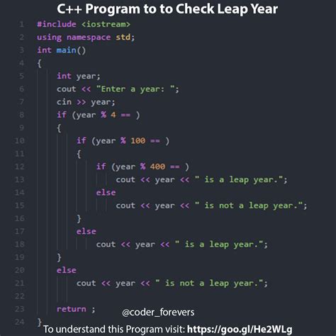 C Program To Check Leap Year Using Function