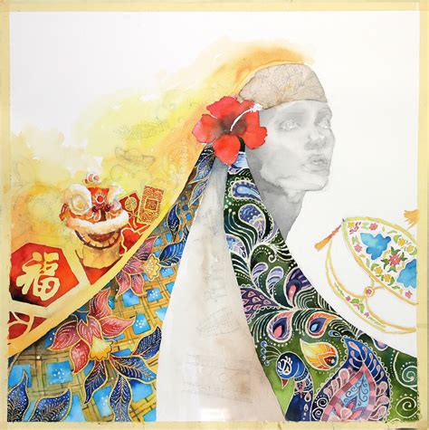 yong khin beautiful culture  malaysia